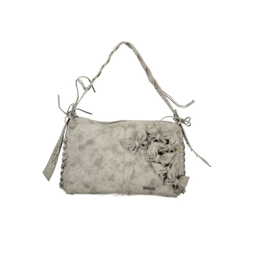 Desigual Gray Polyethylene Women's Handbag